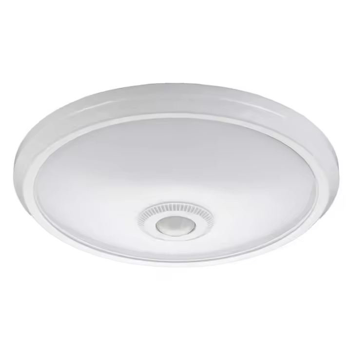 Edm Aplicar Superficie Led Con Sensor Y Luz De Emergencia 4000k 16w 1100 Lumens - 1