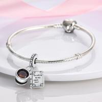 Encanto De Colgante De Árbol De Familia Platinado En Plata Para Pulsera De Bangle Y Collar DIY Regalo Con Doble Vuelo Aéreo - details 29