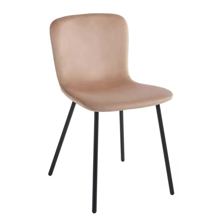 Silla Welna Terciopelo - Champán - 1