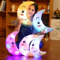 Cojín De Plush Toys Luminoso Para Niños Con LED Ilumina En La Oscuridad Dibujos Animados Suave Cojín De Piso Regalos De Vacaciones - details 7