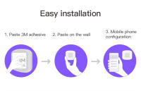 Sensor De Temperatura Y Humedad ZigBee Tuya Con Pantalla LED Control Por Voz Alexa Google Home Para Hogar Inteligente Compatible Con Tuya Y Smart Life - details 5