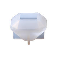 Molde De Silicona Para Cuentas De Resina De Goma Cristal Para DIY Joyería Accesorios De Cajón Poligonal Lado Cortado 1/4/10Pcs - details 11