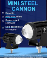 Faros De Moto 12V 24V Luz Trabajo LED Proyector Lente Antiniebla Auxiliar Blanco Amarillo Para Coche - details 0