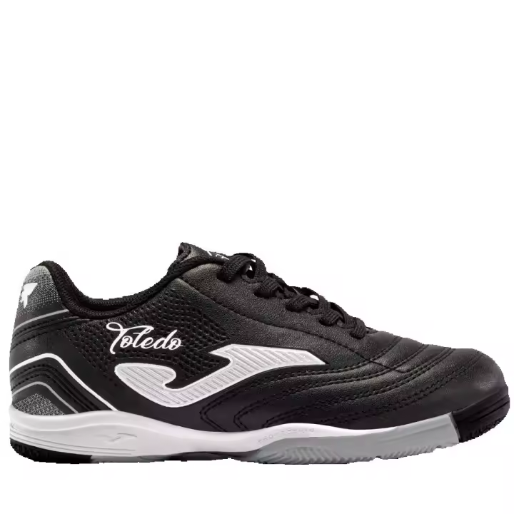 Zapatillas fútbol Sala Joma Toledo Jr 2401 Negro Blanco Indoor 106045  Calzados DEPORTES FUTBOL-SALA Joma MARCAS - 1