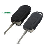 Carcasa De Llave Inteligente Jingyuqin Con 2/3 Botones Para Mercedes Benz ML C CL S SEL SLK E113 W168 W202 W203 Hoja Incluida - details 0