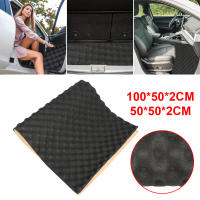 Alfombrilla amortiguadora de sonido para coche, aislamiento acústico, espuma amortiguadora, Subwoofer, accesorios para automóviles - details 0