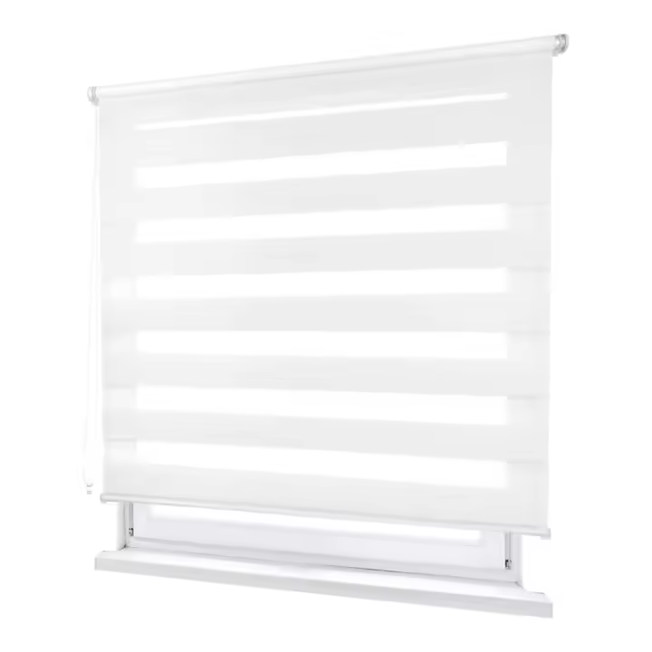 MIRAMAX-Estor Enrollable de Doble Capa Noche y Día,  Tejido, Fácil de Instalar  para Ventanas y Puertas, Proteccion Solar, Stores Noche y día - 1