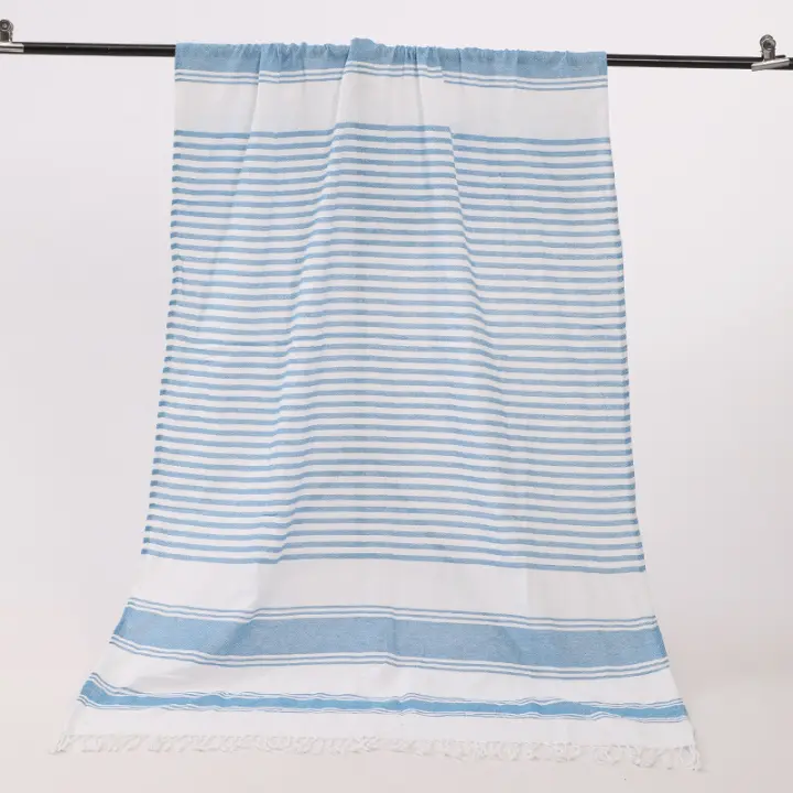 Toalla turca Toalla de playa turca Toalla de baño que absorbe el agua y agranda la alfombra de playa - 1