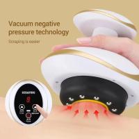Masajeador Eléctrico De Vacío Para El Cuerpo Con Calentamiento Y Exfoliación Anticelulitis Herramienta De Masaje Guasha Para La Espalda - details 6