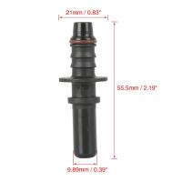 Conector Rápido De Tubo De Combustible Para Coche ID8 7.89 9.89 11.8 Adaptador De Línea De Aceite De Goma Y Nylon Desconexión Y Liberación - details 16