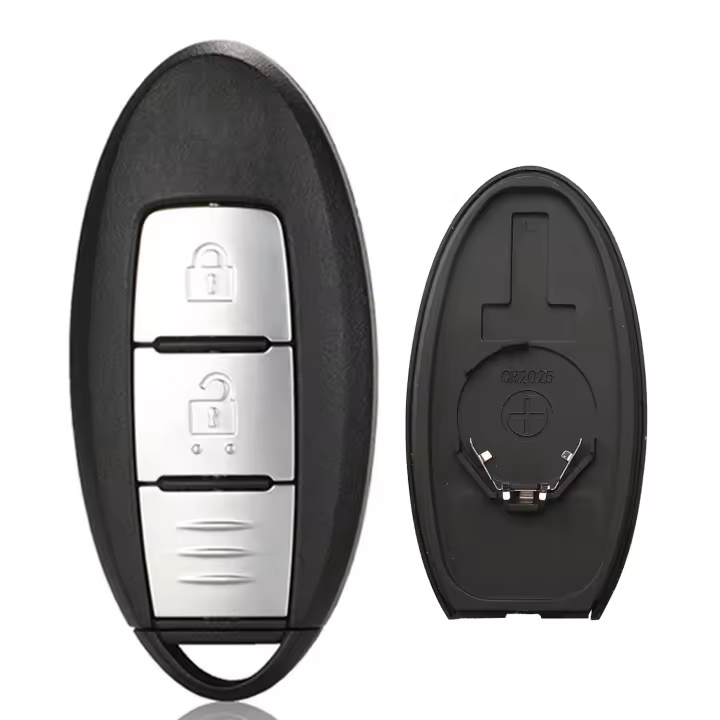 Carcasa De Llave Inteligente Jingyuqin Con 3/4 Botones Para Nissan ALTIMA MAXIMA Murano Versa Teana Sentra 2006-2014 Material ABS+Metal - 1