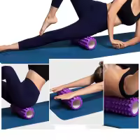 26cm Yoga Column Gym Fitness Pilates Foam Roller Exercise Back Massage Roller Yoga Brick Home Fitness Equipment - details 1