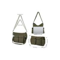 Bandolera de lona de gran capacidad informal de lona con varios bolsos - details 6