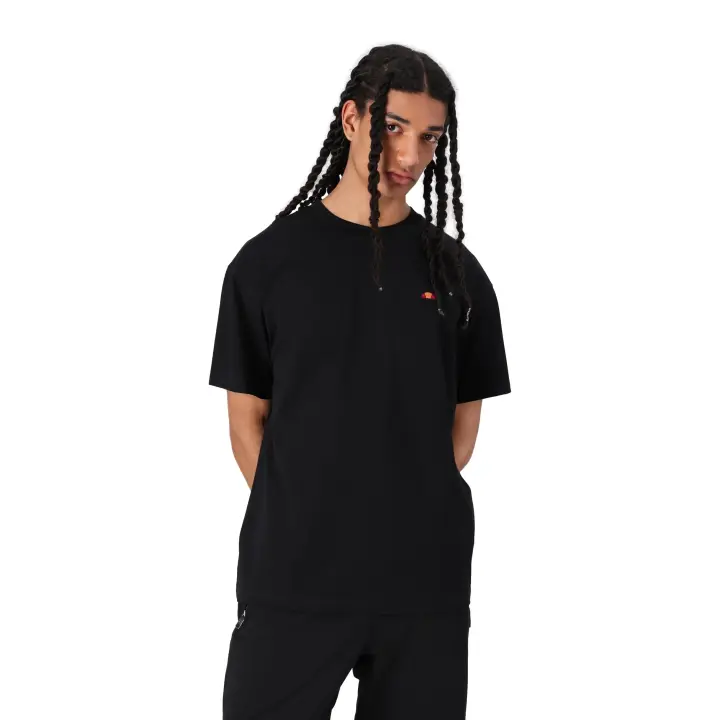 Camiseta Ellesse Negra Small Patched Logo Tee - 1