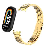 Correa De Metal Para Xiaomi Mi Band 8 Pulsera De Reemplazo De Acero Inoxidable Accesorios Para Reloj Inteligente Xiaomi Mi Band 8 Con Hebilla De Cierre - details 25