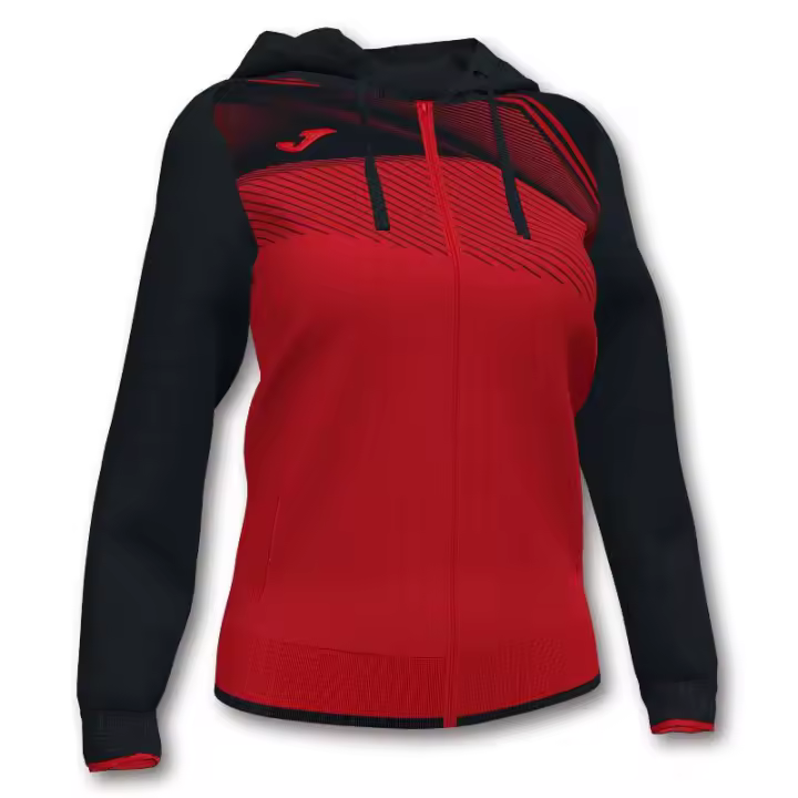 Chaqueta Joma Supernova II Rojo Negro Mujer - 1