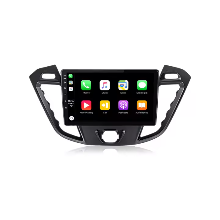 AWESAFE PX9 inalámbrico CarPlay Android Auto Radio para Ford Transit Custom 2012-2021 2013 2014 2015 2020 coche reproductor multimedia GPS 2 din autoradio volante controles RDS Bluetooth - 1