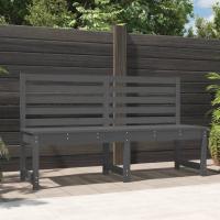 vidaXL Banco de jardín madera maciza abeto de Douglas 157,5 cm en color Douglas natural/Pino negro/Pino gris y más - details 2