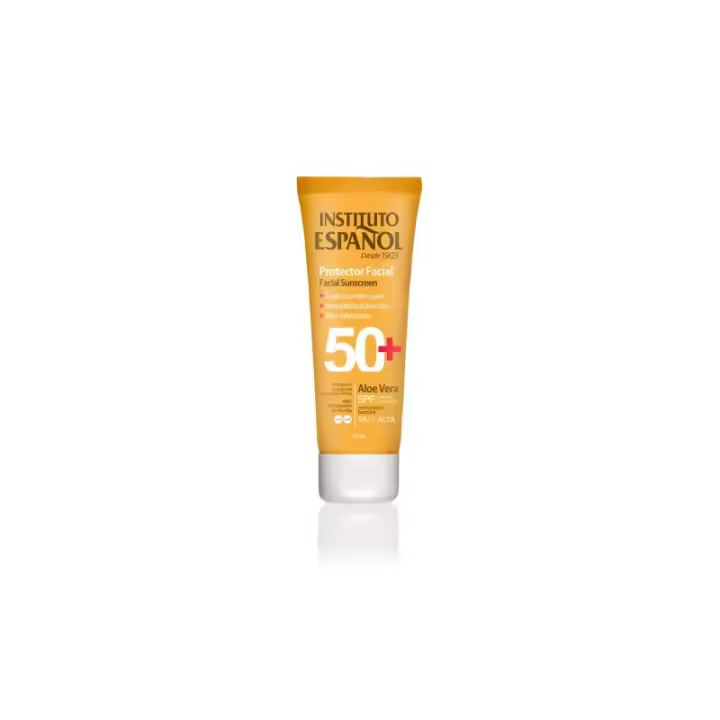 INSTITUTO ESPAÑOL | Protector Solar Facial Aloe Spf 50+ 75 ml - 1