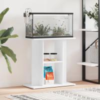 vidaXL Soporte para acuario madera de ingeniería 60x30x60 cm Color Blanco brillante,  Blanco,  Negro y mas - details 1