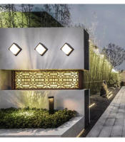 Lámpara De Pared LED Impermeable IP65 Para Exterior Luz De Exterior Moderna En Negro Decorativa Y Funcional Iluminación Exterior Sconce - details 12