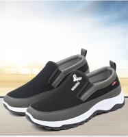 Zapatos De Tela Para Hombre Verano/Otoño Transpirables Antideslizantes Con Suela Suave Y Cómodos Zapatillas Casuales De Caña Baja Material Superior PU - details 2