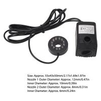 Bomba Sumergible 8W 600LPH IP68 Ultra Silenciosa Con Luz LED Colorida Para Pila Acuario Tanque De Peces 110V Enchufe De EE. UU. - details 8