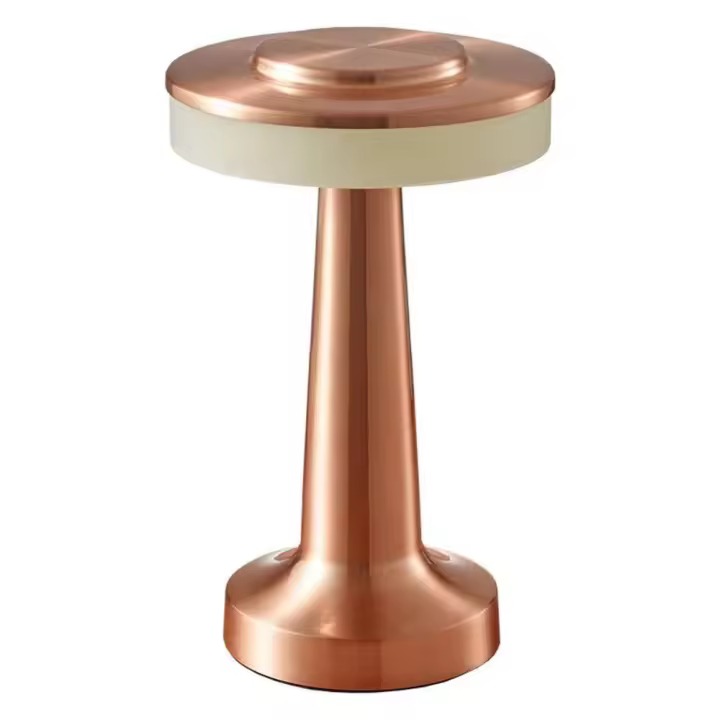 Rechargeable wireless bedroom bedside decoration simple metal touch led table lamp, creative atmosphere bar lamp Wxxbd - 1