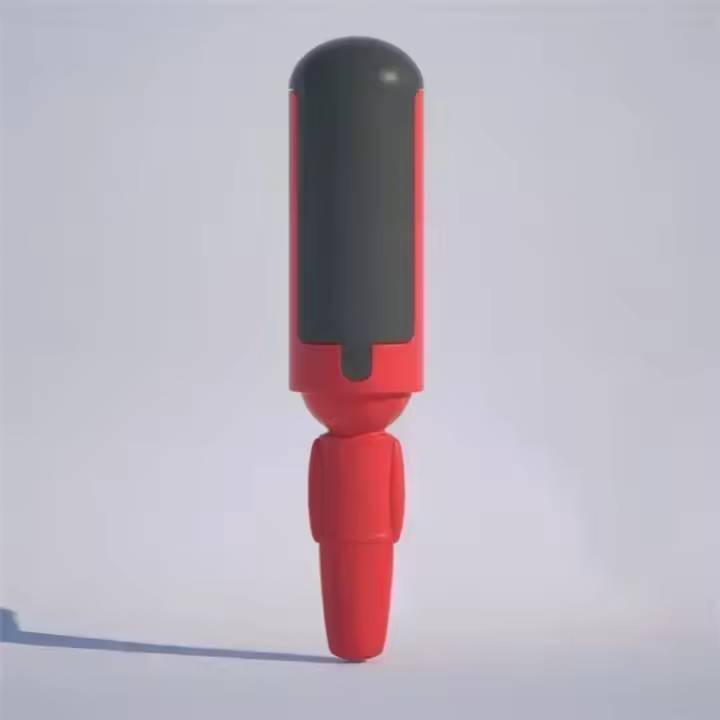 Broom De Pelos Para Ropa Y Carpetas Eliminador De Pelo De Perro Y Gato Herramienta Para Quitar Pelo De Seda Y Linterna Plástico Manual - 1