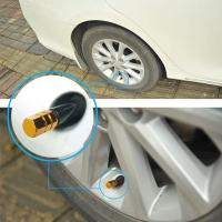 4pcs Tapas De Válvula De Neumáticos Para Coches Motocicletas Camiones Y Bicicletas Aluminio Impermeables Antipolvo - details 0