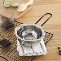 Maceta De Acero Inoxidable Para Derretir Cera De Vela DIY Herramienta Para Chocolate Mantequilla Y Jabón Antideslizante Fácil De Limpia - details 1