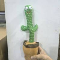 Juguete De Cactus Danzante Y Cantante Para Bebés Niños Y Niñas Registra Y Repite Lo Que Dice Planta De Algodón PP Para Jóvenes - details 10