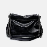 Bolso De Hombro Para Mujer Gran Capacidad Estilo Europeo Y Americano Moda Con Cadena Bolsos De Comodidad Y Viaje - details 0