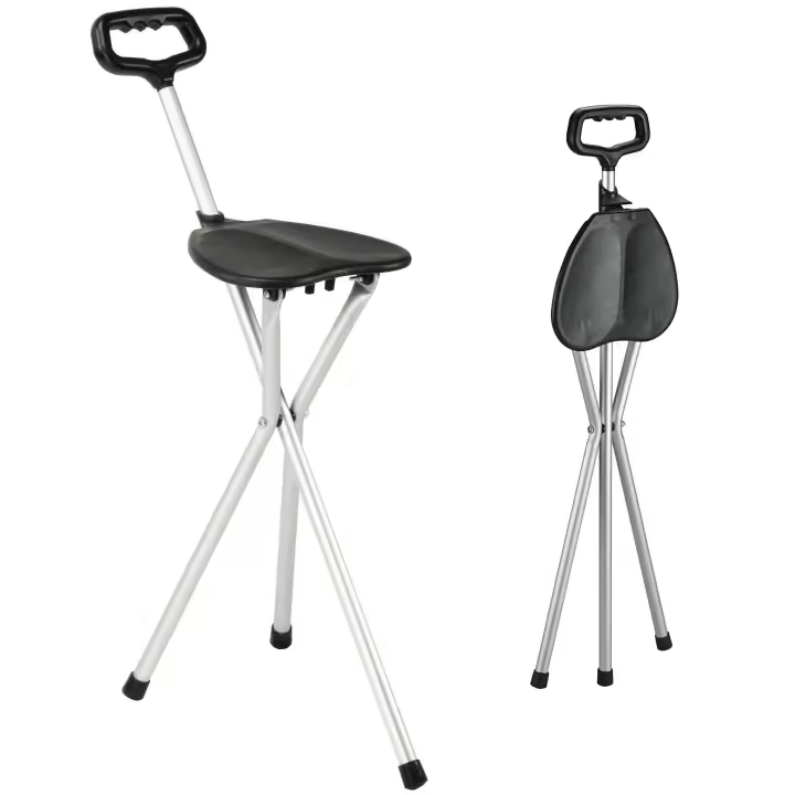 Bastón con Asiento Plegable | Muleta De Paseo Ortopédica Ortoprime Ortoprime - 1