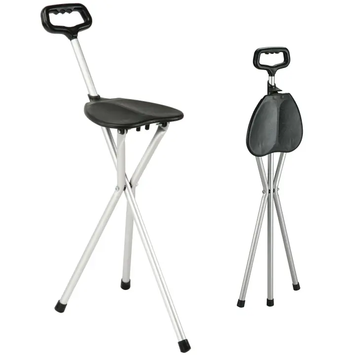 Bastón con Asiento Plegable | Muleta De Paseo Ortopédica Ortoprime Ortoprime - 1