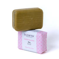 BIOCENTER Jabón de Alepo con Rosa de Damasco para cara y cuerpo - 100% natural - details 0