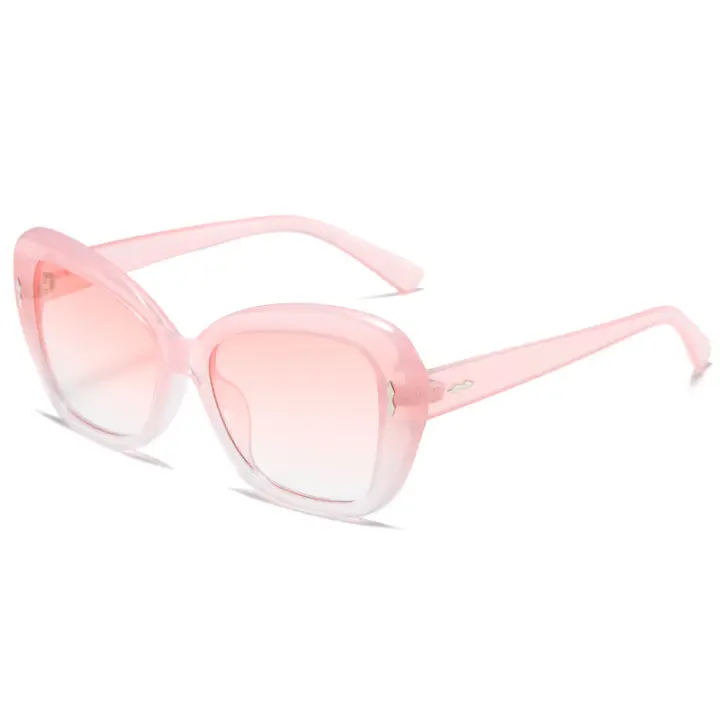 Gafas de sol de Color caramelo a la moda para mujer y hombre, gafas de sol Retro sexis de diseñador de marca, gafas de sol tipo ojo de gato, gafas de sol Vintage con estilo de dopamina lentes niña vasos Venta al por ma - 1
