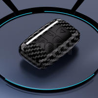 Funda De Llave De Coche En Fibra De Carbono ABS Para Land Rover Range Rover Sport Evoque Freelander Velar Discovery 4 Jaguar XE XJ XF - details 5