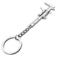 Mini Regla De Metal Con Calibrador Llavero Portátil 0-4cm Herramienta De Medición Para Bolso Coche Joyería Accesorio De Llavero - details 5