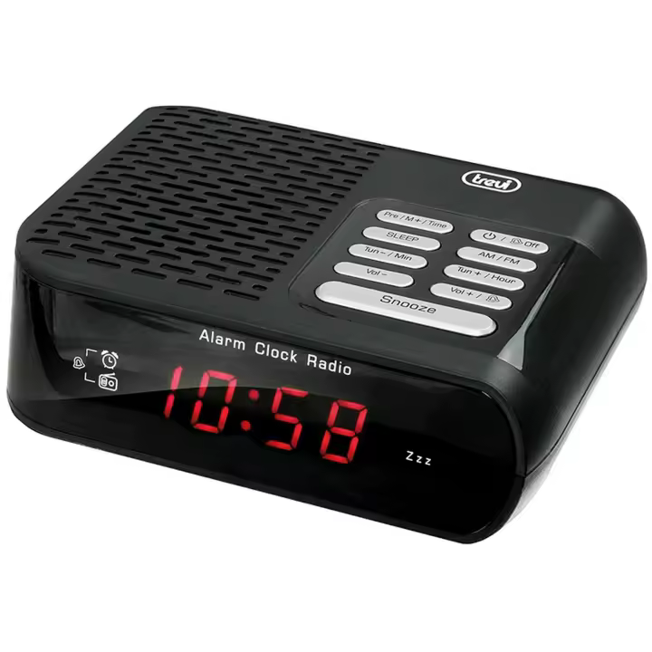 Radio Portátil RC 827 D Alarm Clock Negro - 1