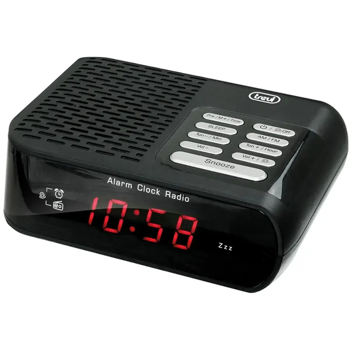 Radio Portátil RC 827 D Alarm Clock Negro - 1