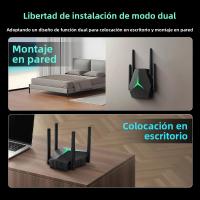 Repetidor De Señal WiFi Dual-Band Kebidumei AC1200 Amplificador De Router Para Red Doméstica 2.4/5G Extensor De WiFi Con Rádaro De 1200M - details 8