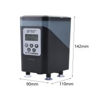 Dispensador De Alimentos Para Peces Automático Gran Capacidad Impermeable Con Timer Diseño Transparente Antihumedad Instalación Con Ventosa Para Acuario - details 5
