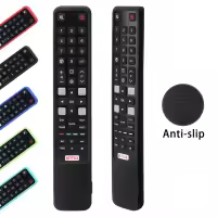 Minkštas silikono apsauginis dėklas TV nuotolinio valdymo pultas TCL serija RC802N YUI1 YAI3 YUI2 YU14 YU11 65C2US 75C2US - DUOMENYS 9