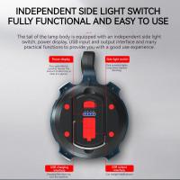 Linterna Portátil LED Para Camping Recargable Por USB Con Indicador De Energía Y Función De Energía Móvil - details 2