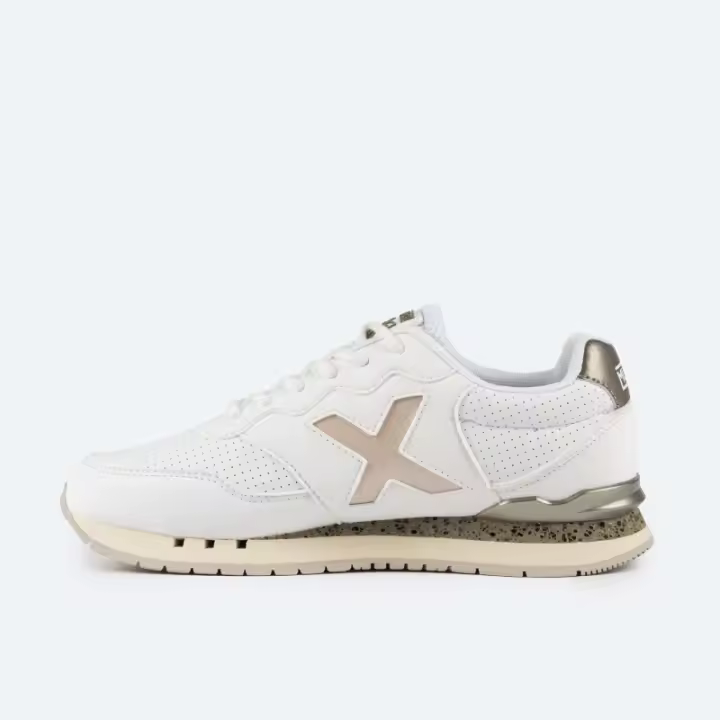 Zapatillas Casual Mujer Munich BE-4118 Blanco Comodas-4150247 Munich - 1