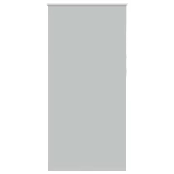 vidaXL Estor Enrollable Opaco gris claro 90x210 cm Tela Ancho 85,7 cm - 1