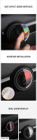 2PCS Pegatinas De Manija De Puerta De Coche En Cuero Para Mini Cooper F54 F55 F56 F60 R55 R56 R60 Decoración Accesorios Adhesivo Para Panel De Manija Interior - details 2