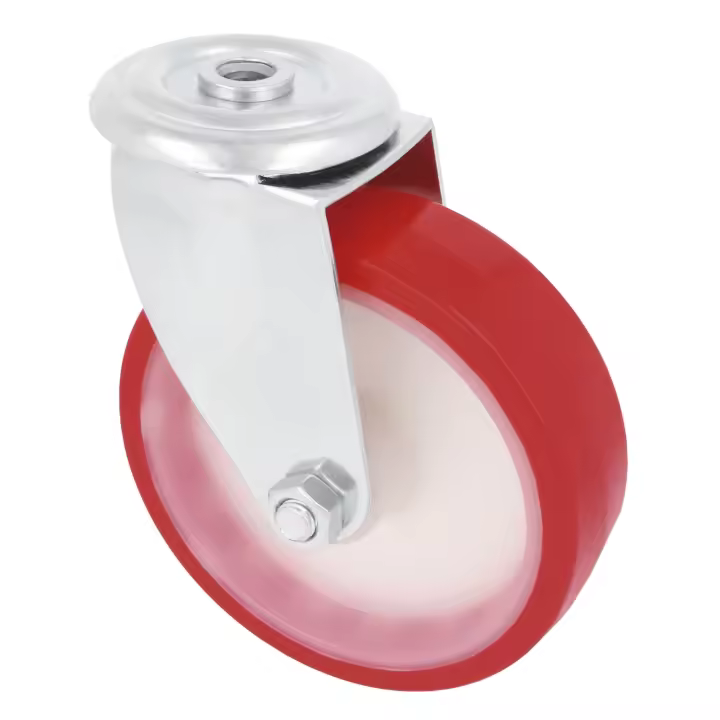 Rueda AMIG 2541-125 Poliuretano Rojo - 1