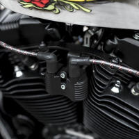 Kit De Localización De Llave De Encendido Y Soporte Para Bobina Para Harley Sportster Iron 883 1200XL Super Low Custom 2007-2022 Material Metálico - details 0